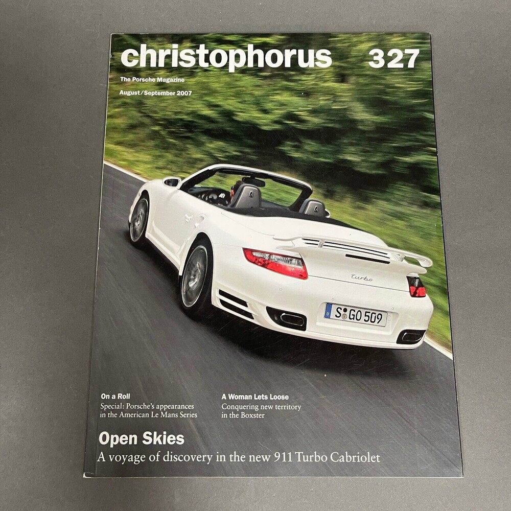 Christophorus The Porche Magazine No. 327 August September 2007